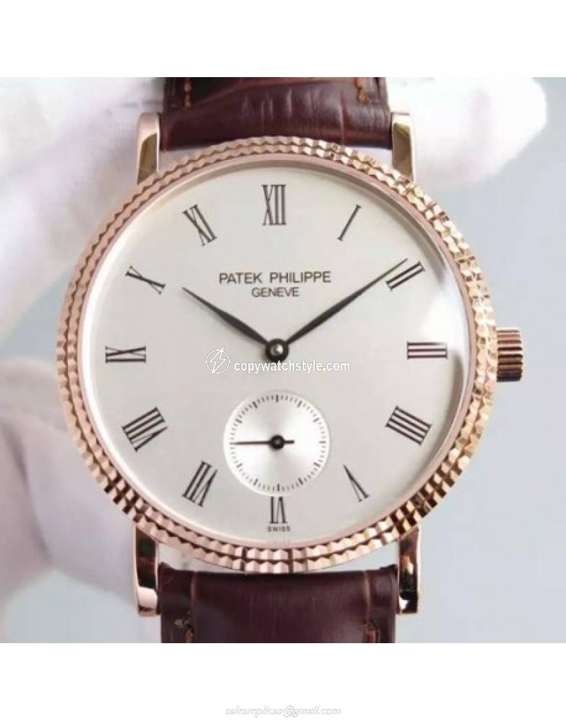 Patek Philippe Calatrava 5119R Rose Gold White Patek Philippe Calatrava 5119R Rose Gold White