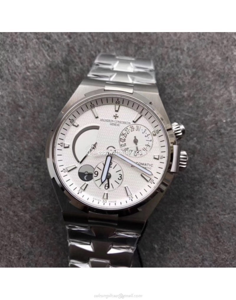 Vacheron Constantin Overseas Dual Time 47450/B01A-9226 TWA Stainless Steel Silver Vacheron Constantin Overseas Dual Time 47450/B01A-9226 TWA Stainless Steel Silver
