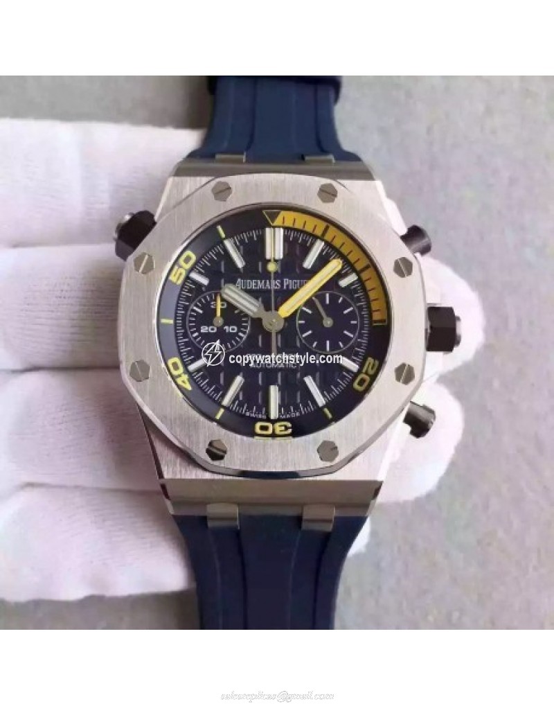 Audemars Piguet Royal Oak Offshore Diver Chronograph 26703ST.OO.A027CA.01 JF Stainless Steel Blue Audemars Piguet Royal Oak Offshore Diver Chronograph 26703ST.OO.A027CA.01 JF Stainless Steel Blue