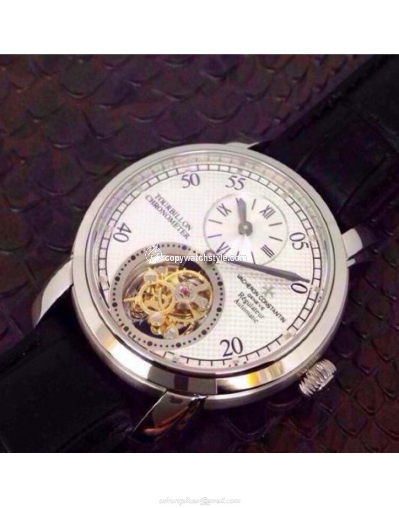 Vacheron Constantin Patrimony Carrousel Tourbillon Stainless Steel White Vacheron Constantin Patrimony Carrousel Tourbillon Stainless Steel White