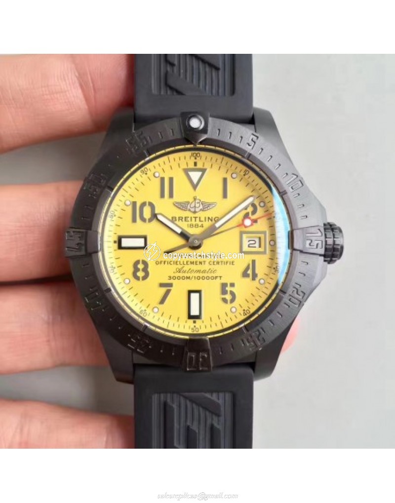 Breitling Avenger II Seawolf A1733110/I519/152S/A20SS.1 Limited Edition PVD Yellow Breitling Avenger II Seawolf A1733110/I519/152S/A20SS.1 Limited Edition PVD Yellow