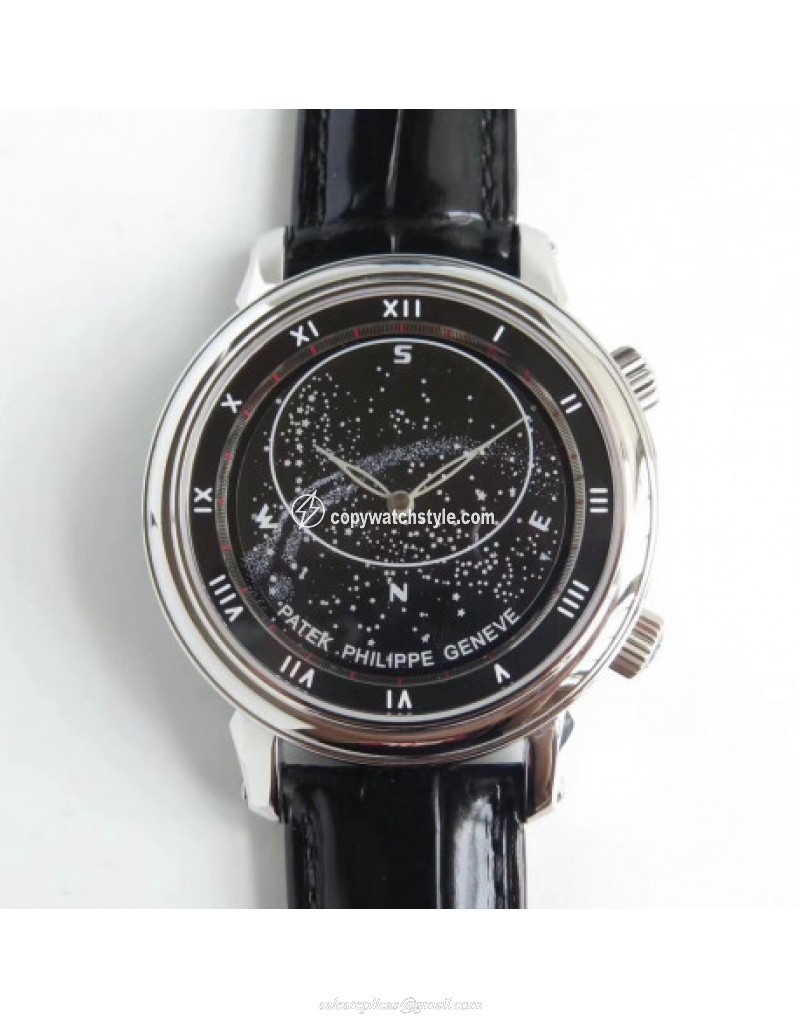 Patek Philippe Grand Complications Sky Moon Celestial 5102G Noob Stainless Steel Black Patek Philippe Grand Complications Sky Moon Celestial 5102G Noob Stainless Steel Black