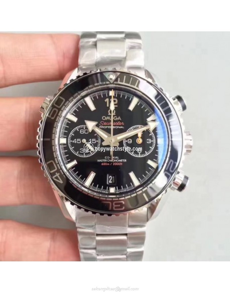 Omega Seamaster Planet Ocean 600M Chronograph 215.30.46.51.01.001 JH Stainless Steel Black Omega Seamaster Planet Ocean 600M Chronograph 215.30.46.51.01.001 JH Stainless Steel Black