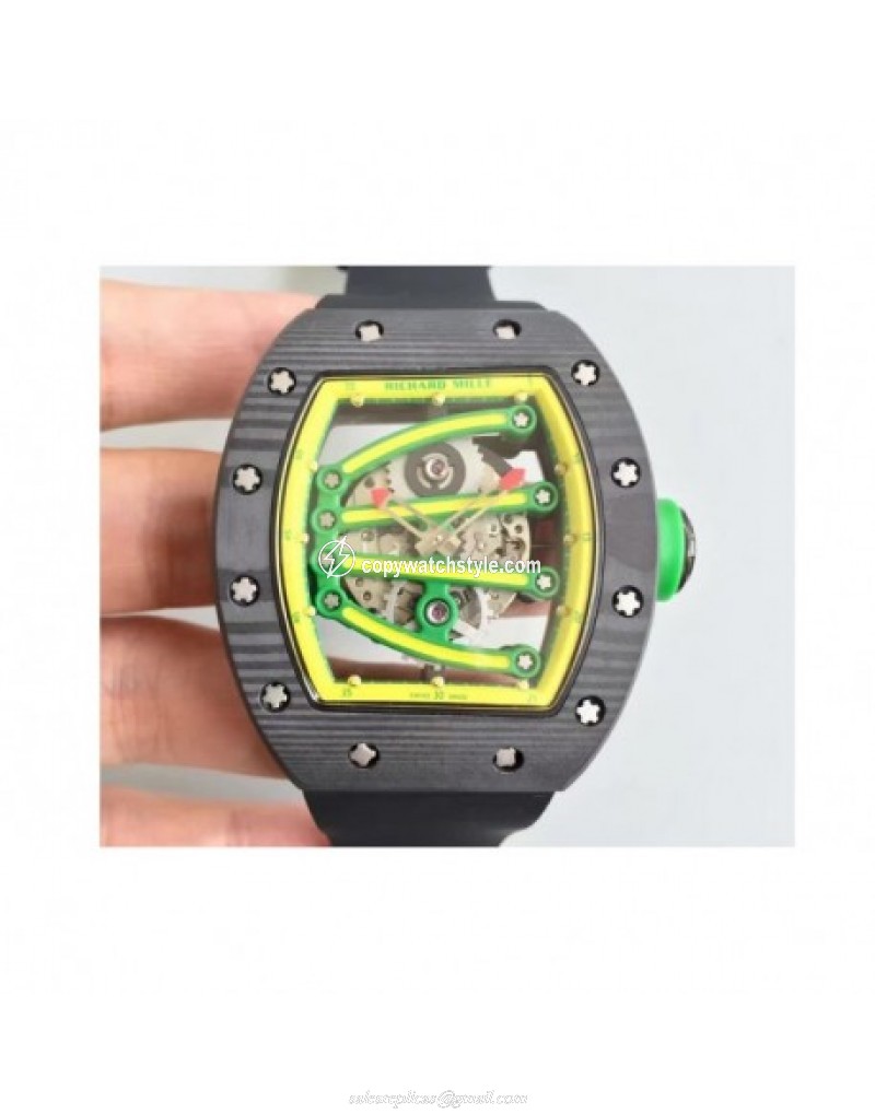 Richard Mille RM59-01A Forged Carbon Yellow Skeleton Richard Mille RM59-01A Forged Carbon Yellow Skeleton