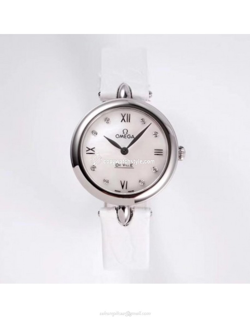 Omega De Ville Prestige Dewdrop 424.13.27.60.52.001 GS Stainless Steel Silver Omega De Ville Prestige Dewdrop 424.13.27.60.52.001 GS Stainless Steel Silver