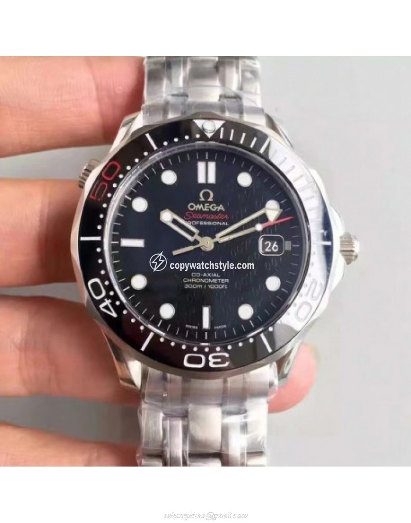 Omega Seamaster 300M James Bond 007 50th Anniversary 212.30.41.20.01.005 JH Stainless Steel Black Omega Seamaster 300M James Bond 007 50th Anniversary 212.30.41.20.01.005 JH Stainless Steel Black
