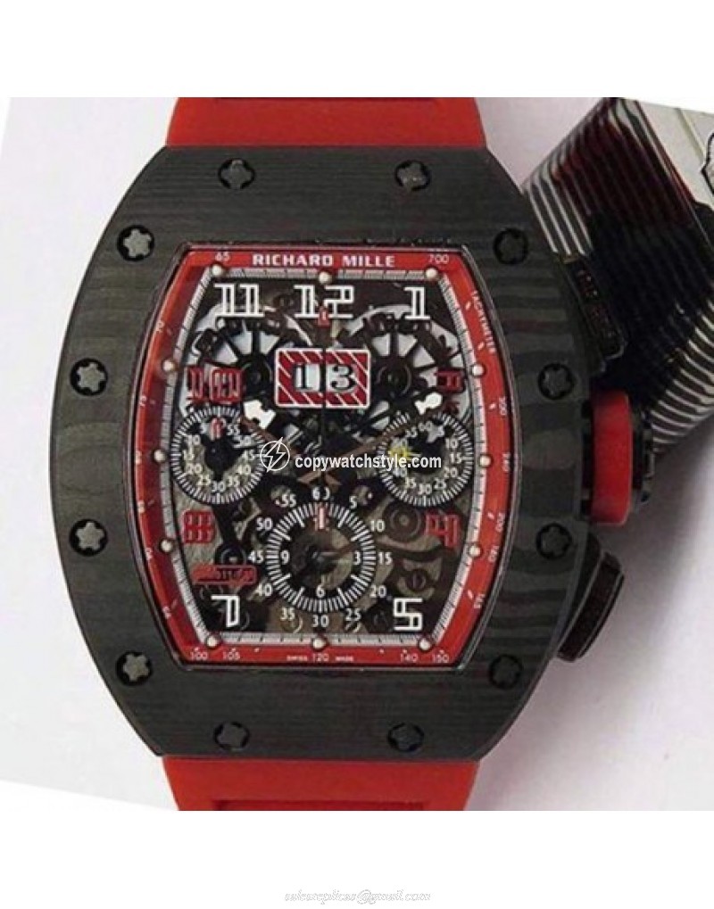 Richard Mille RM011-FM Felipe Massa Chronograph Forged Carbon Red Richard Mille RM011-FM Felipe Massa Chronograph Forged Carbon Red
