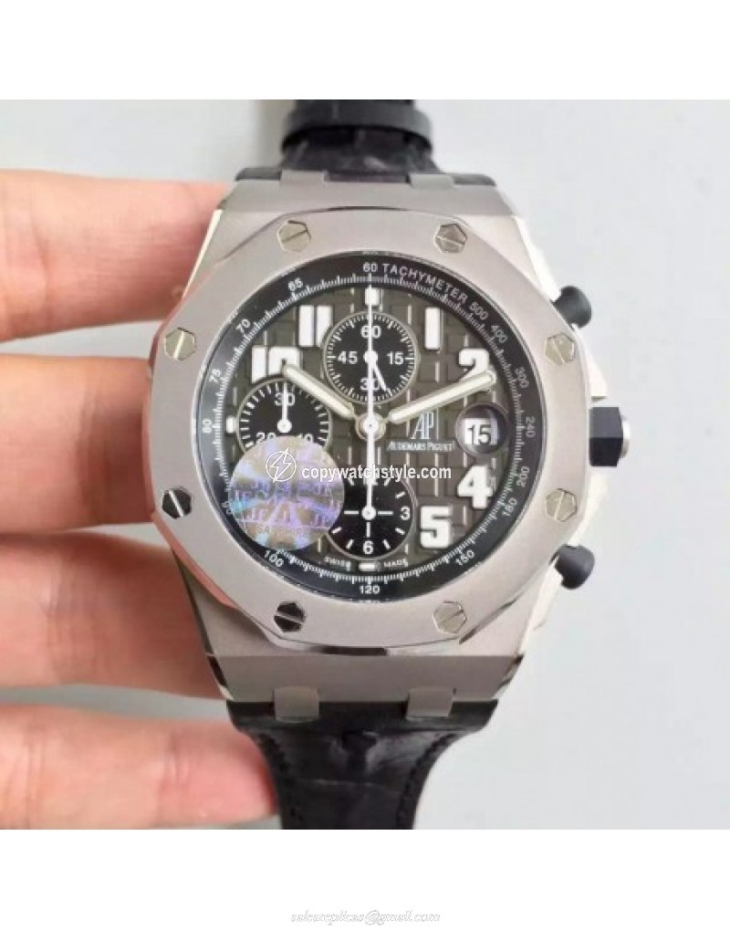 Audemars Piguet Royal Oak Offshore 50th 26034TS.00.D001IN.01 JF V2 Stainless Steel Grey Audemars Piguet Royal Oak Offshore 50th 26034TS.00.D001IN.01 JF V2 Stainless Steel Grey