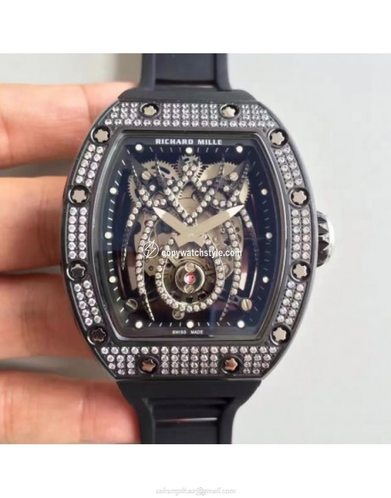 Richard Mille 19-01 SF PVD & Diamond Diamond Spyder 