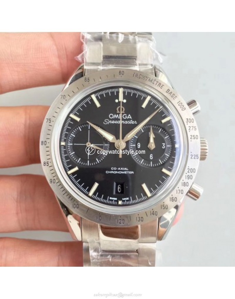 Omega Speedmaster ’57 Co-Axial Chronograph 41.5MM 331.10.42.51.01.001 OM Stainless Steel Black Omega Speedmaster ’57 Co-Axial Chronograph 41.5MM 331.10.42.51.01.001 OM Stainless Steel Black