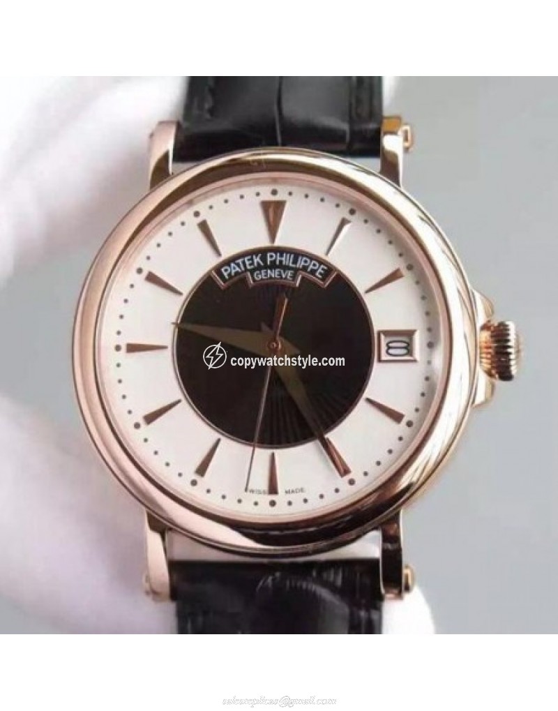 Patek Philippe Calatrava 5153 Rose Gold White & Black Patek Philippe Calatrava 5153 Rose Gold White & Black