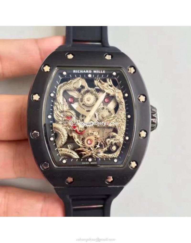 Richard Mille RM57-01 Jackie Chan PVD Silver Richard Mille RM57-01 Jackie Chan PVD Silver
