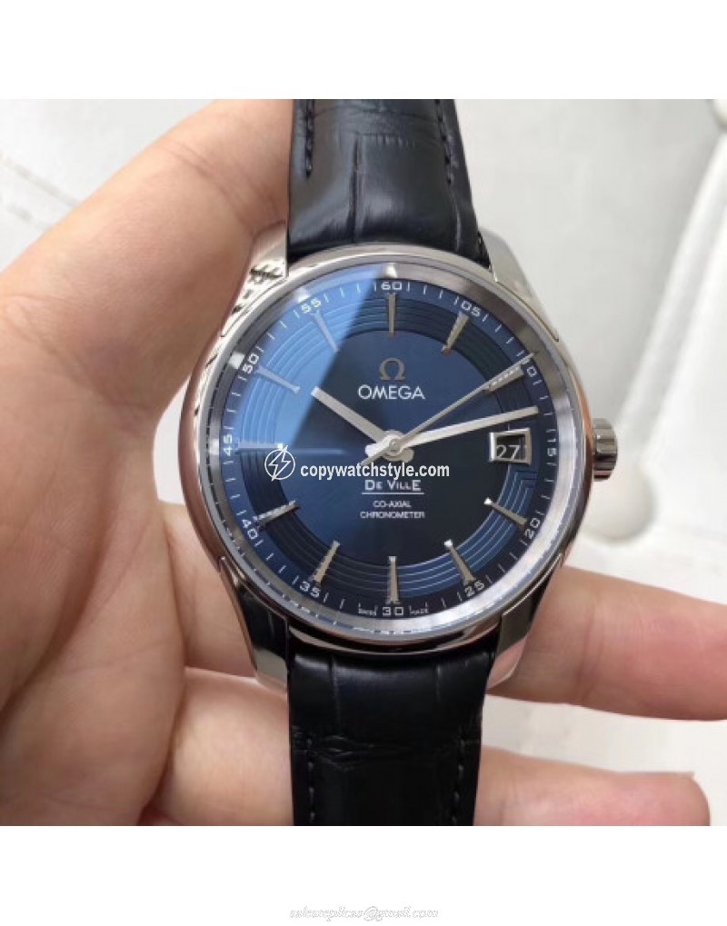 Omega De Ville Hour Vision Co-Axial 41MM 431.33.41.21.03.001 VS Stainless Steel Blue Omega De Ville Hour Vision Co-Axial 41MM 431.33.41.21.03.001 VS Stainless Steel Blue