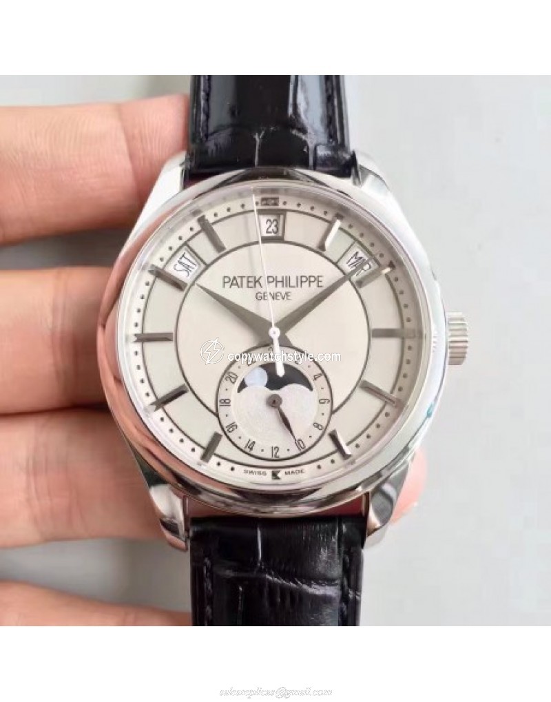 Patek Philippe Annual Calendar 5205G-001 Stainless Steel White Patek Philippe Annual Calendar 5205G-001 Stainless Steel White