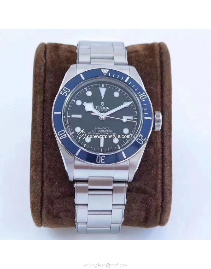 Tudor Heritage Black Bay Blue 79230B 2017 ZF Stainless Steel Black Tudor Heritage Black Bay Blue 79230B 2017 ZF Stainless Steel Black