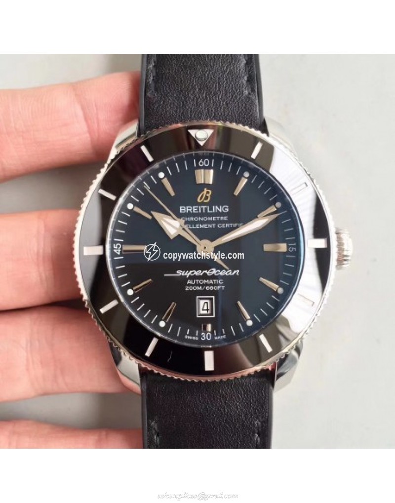 Breitling Superocean Heritage II 42M AB201012/BF73/278S/A20S.1 GF Stainless Steel Black Breitling Superocean Heritage II 42M AB201012/BF73/278S/A20S.1 GF Stainless Steel Black