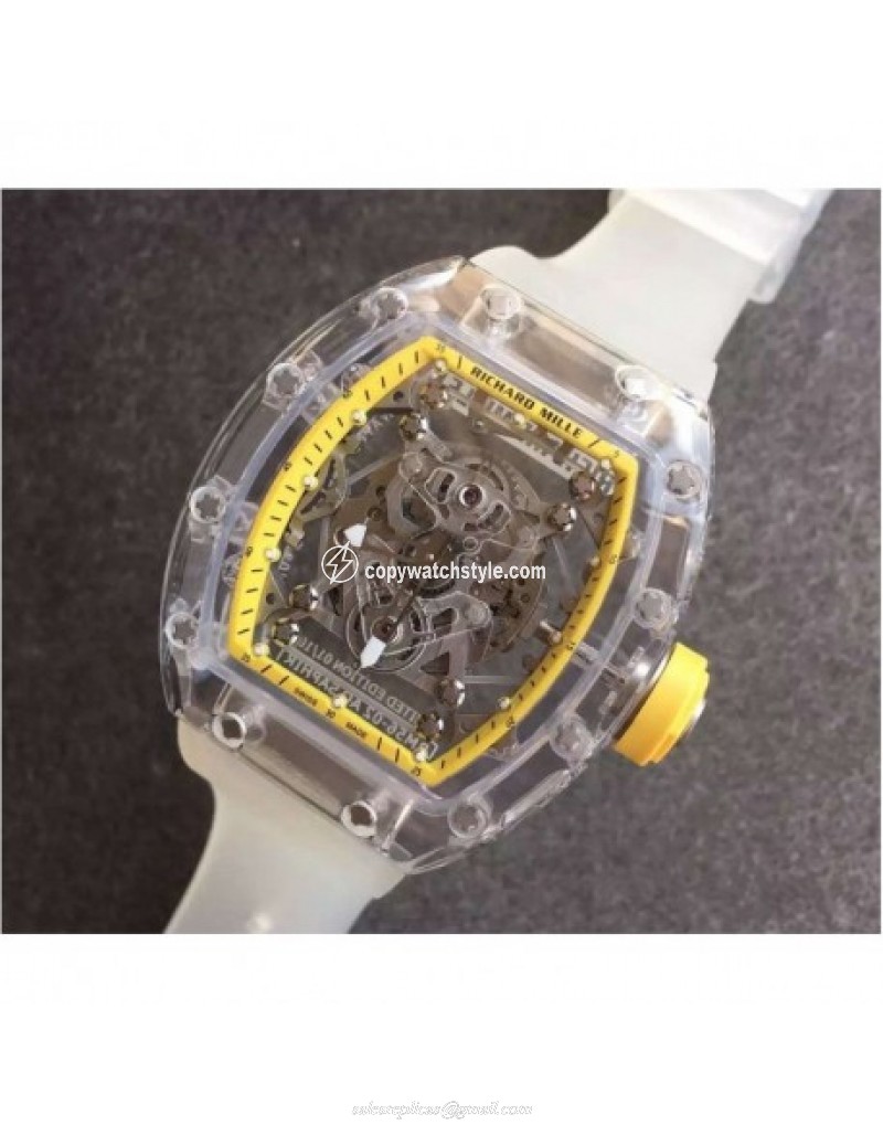 Richard Mille RM056-02 Shappire Yellow & Skeleton Richard Mille RM056-02 Shappire Yellow & Skeleton