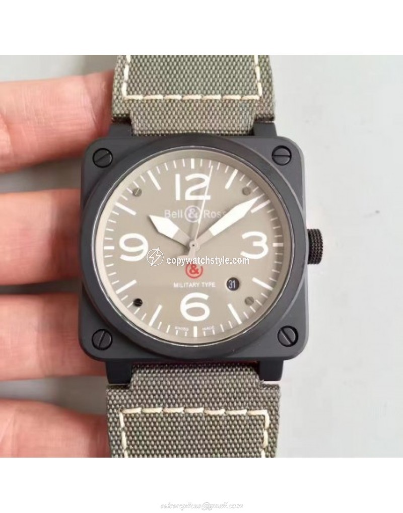 Bell & Ross Aviation Military Type BR 03-92 ZF PVD Beige Bell & Ross Aviation Military Type BR 03-92 ZF PVD Beige