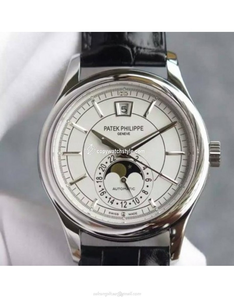 Patek Philippe Annual Calendar 5205 Stainless Steel White Patek Philippe Annual Calendar 5205 Stainless Steel White