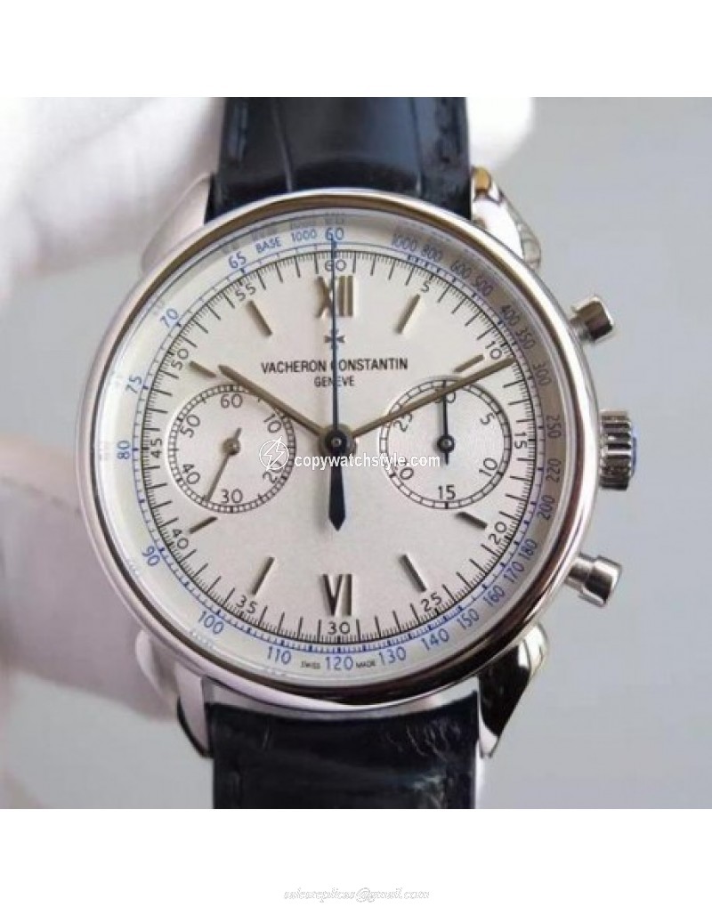 Vacheron Constantin Patrimony Traditionnelle Stainless Steel White Vacheron Constantin Patrimony Traditionnelle Stainless Steel White