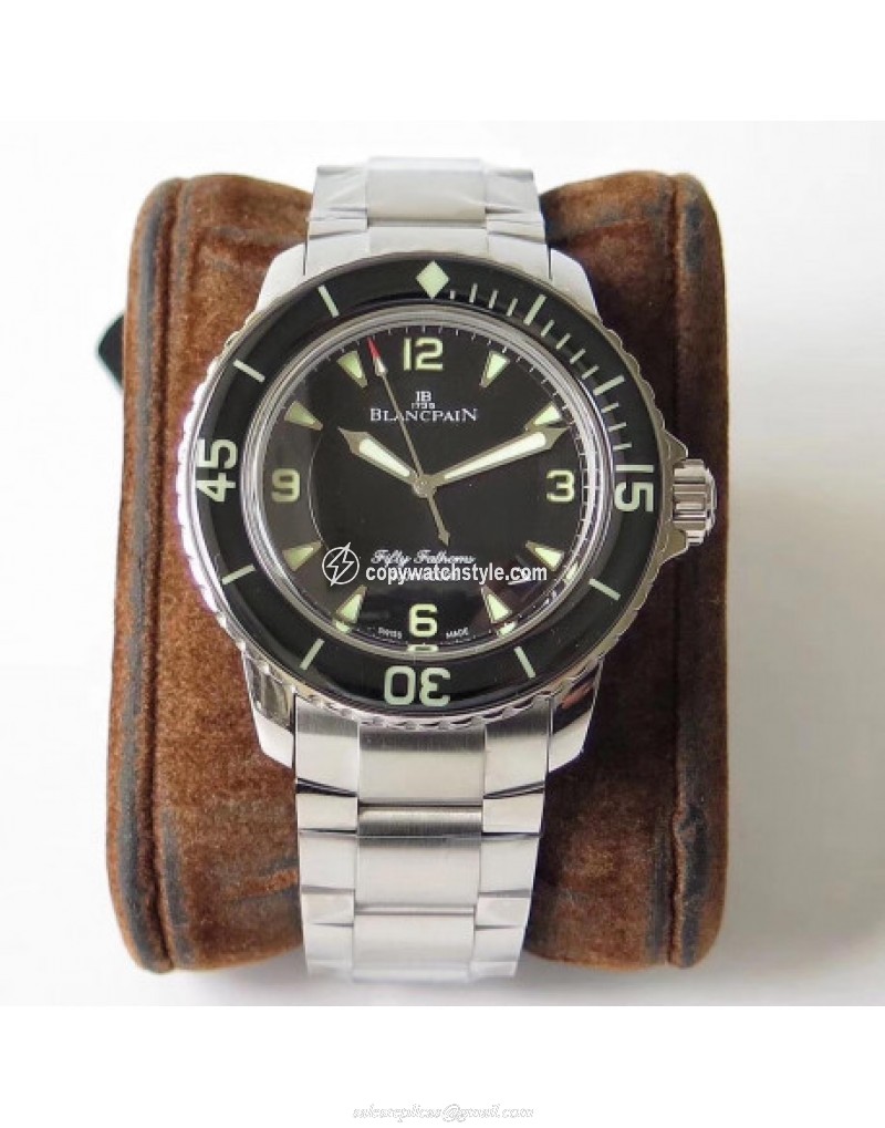Blancpain Fifty Fathoms 5015 1130 71 ZF Stainless Steel Black Blancpain Fifty Fathoms 5015 1130 71 ZF Stainless Steel Black