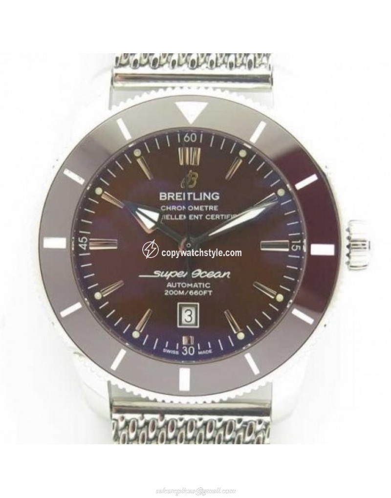 Breitling Superocean Heritage II 46MM AB202033/Q618/152A Noob Stainless Steel Chocolate 