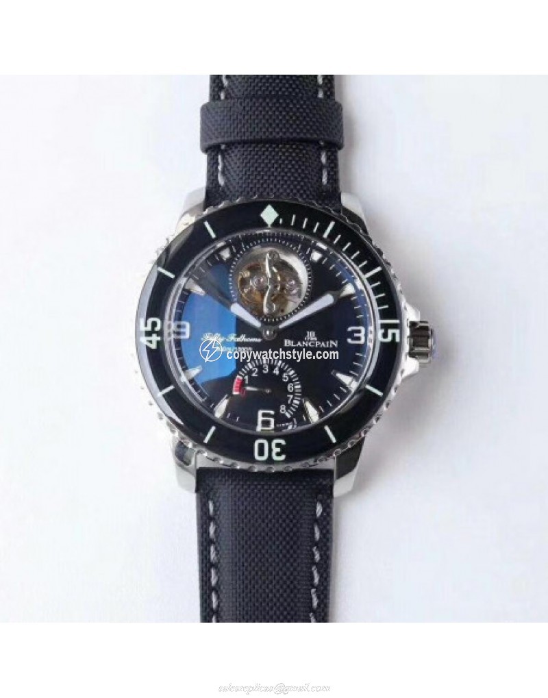 Blancpain Fifty Fathoms Tourbillon 8 Days 5025-1530-52A JB Stainless Steel Black Blancpain Fifty Fathoms Tourbillon 8 Days 5025-1530-52A JB Stainless Steel Black