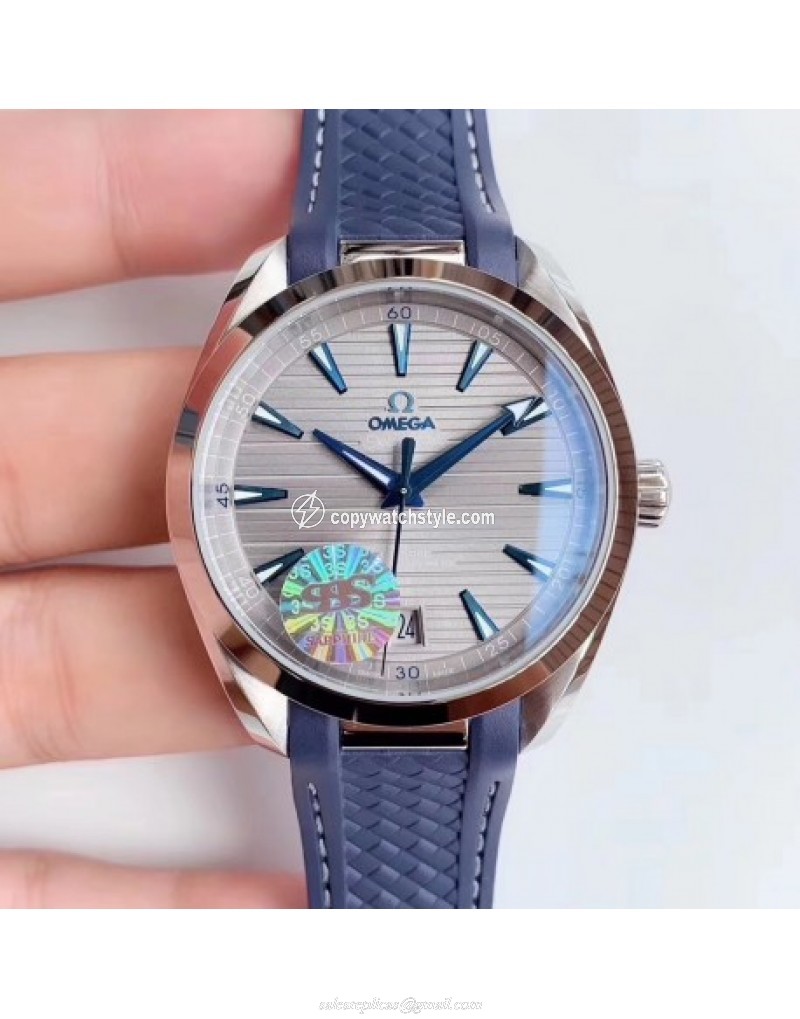 Omega Seamaster Aqua Terra 150M Co-Axial Master Chronometer 220.12.41.21.06.001 3S Stainless Steel Grey Omega Seamaster Aqua Terra 150M Co-Axial Master Chronometer 220.12.41.21.06.001 3S Stainless Steel Grey