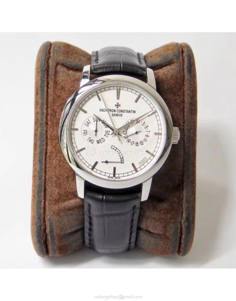 Vacheron Constantin Traditionnelle Day-Date 85290/000P-9947 AI Stainless Steel Silver Vacheron Constantin Traditionnelle Day-Date 85290/000P-9947 AI Stainless Steel Silver