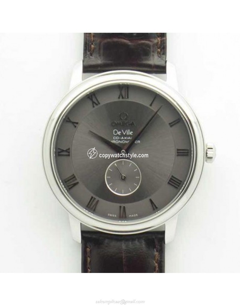 Omega De Ville Prestige Co-Axial Small Seconds 39MM 4813.30.01 TWF Stainless Steel Grey Omega De Ville Prestige Co-Axial Small Seconds 39MM 4813.30.01 TWF Stainless Steel Grey