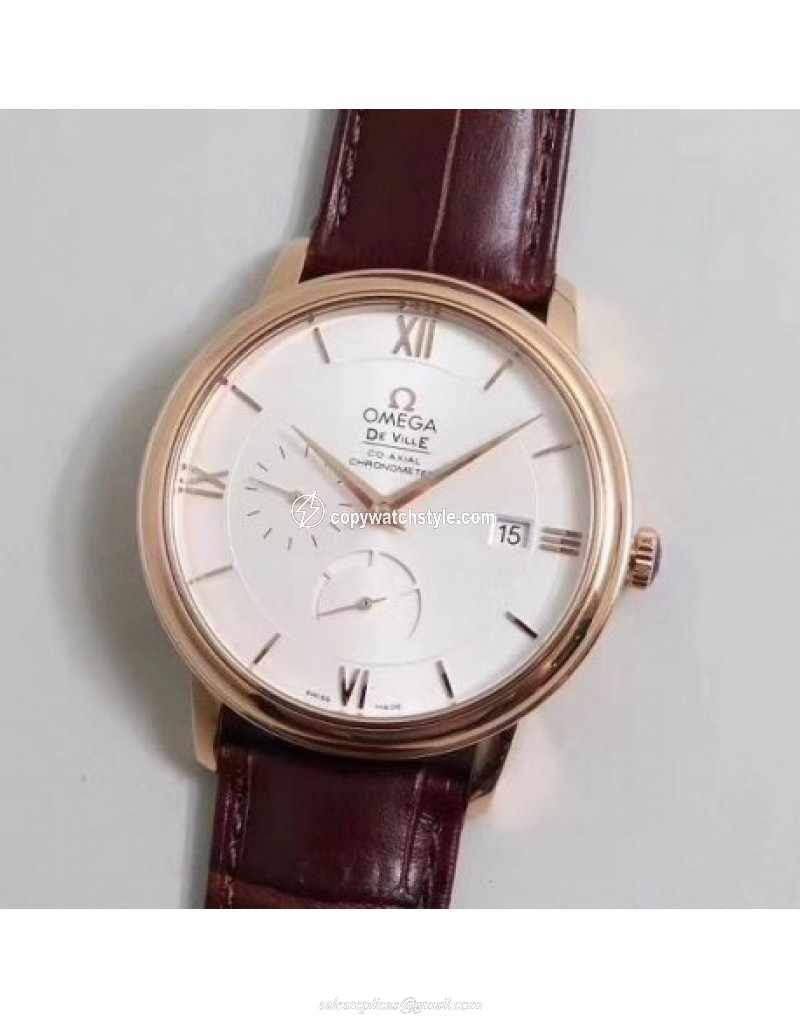 Omega De Ville Prestige Co-Axial Power Reserve 424.53.40.21.02.001 ZF Stainless Steel White Omega De Ville Prestige Co-Axial Power Reserve 424.53.40.21.02.001 ZF Stainless Steel White