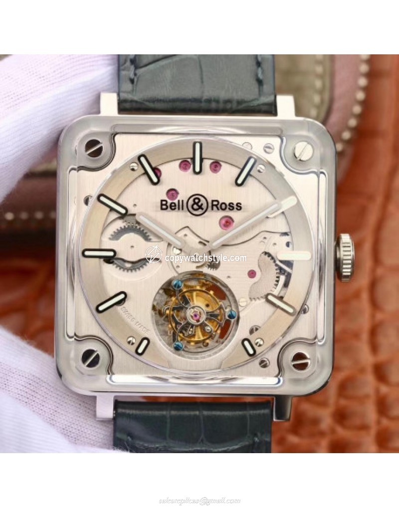 Bell & Ross BR-X2 Tourbillon Micro-Rotor BBR V2 Stainless Steel & Sapphire Stainless Steel Bell & Ross BR-X2 Tourbillon Micro-Rotor BBR V2 Stainless Steel & Sapphire Stainless Steel