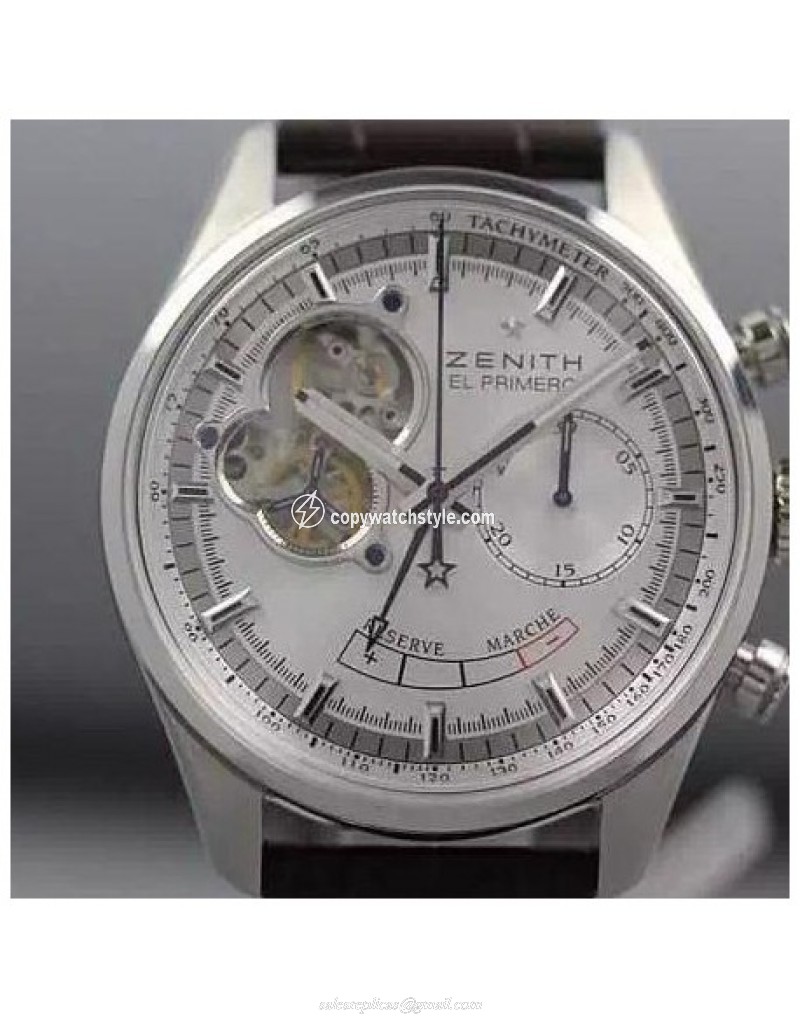 Zenith El Primero SS AXF Silver Zenith El Primero SS AXF Silver