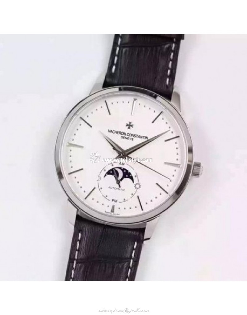 Vacheron Constantin Patrimony 81180 Stainless Steel White 