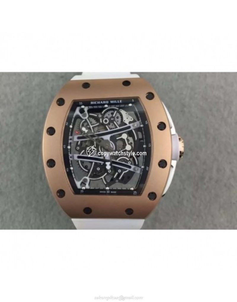 Richard Mille RM61 Rose Gold Skeleton Richard Mille RM61 Rose Gold Skeleton