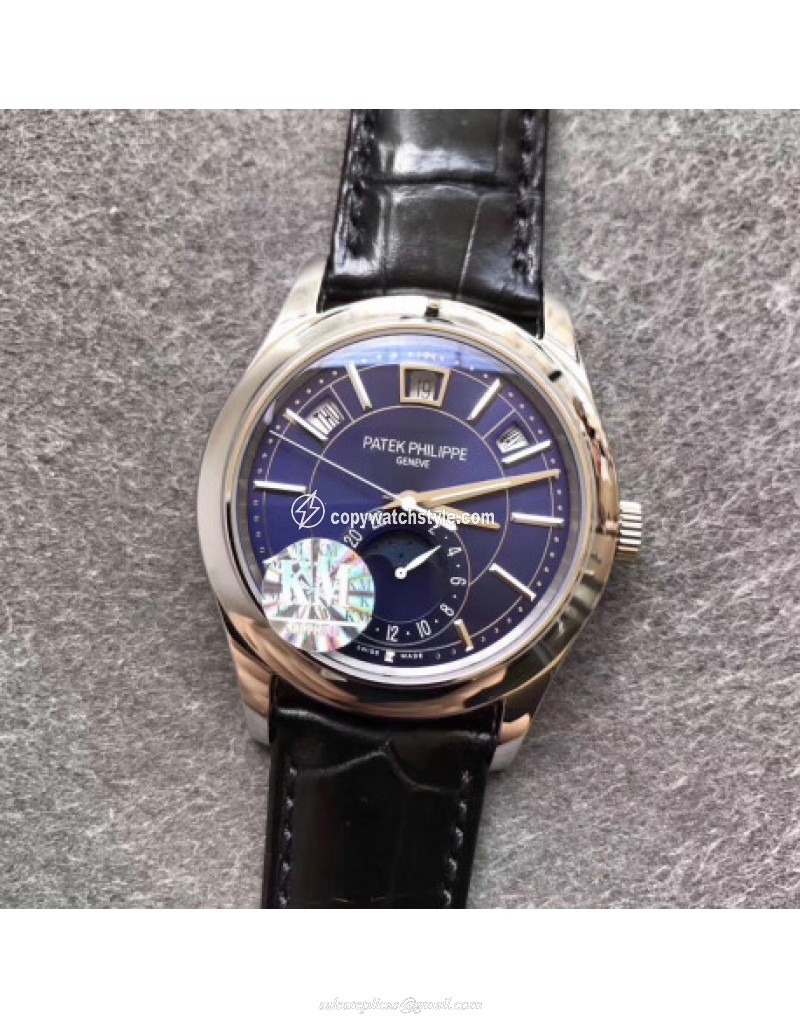 Patek Philippe Annual Calendar 5205G-013 KM Stainless Steel Blue Patek Philippe Annual Calendar 5205G-013 KM Stainless Steel Blue