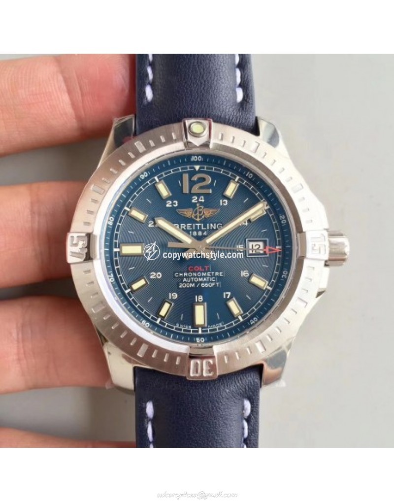 Breitling Colt Automatic 44MM A7438811/C907-105X GF Stainless Steel Blue Breitling Colt Automatic 44MM A7438811/C907-105X GF Stainless Steel Blue