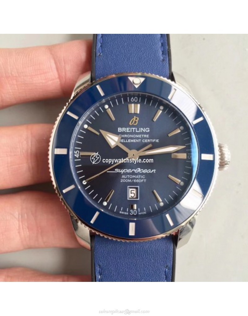 Breitling Superocean Heritage II 42M AB201016/C960-211S GF Stainless Steel Blue Breitling Superocean Heritage II 42M AB201016/C960-211S GF Stainless Steel Blue