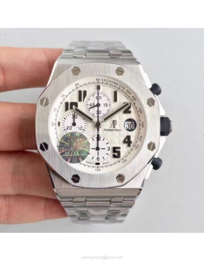 Audemars Piguet Royal Oak Offshore Safari 26170ST.OO.D091CR.01 JF V2 Stainless Steel White 