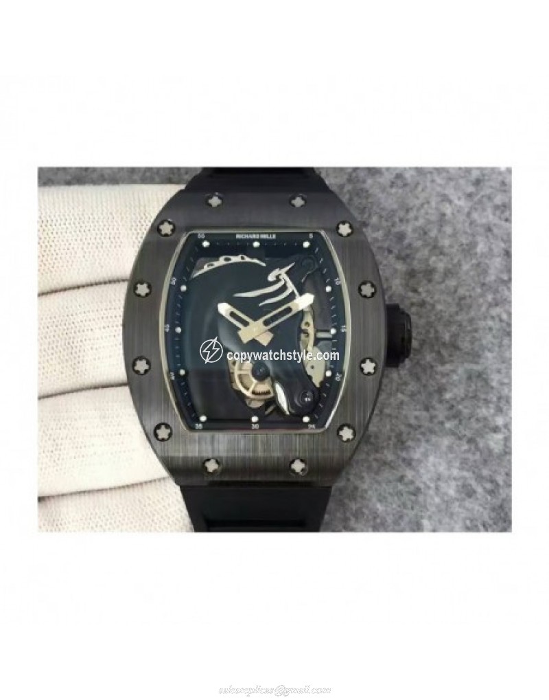 Richard Mille Polo Club Saint Tropez RM052 KV Black Ceramic Black Richard Mille Polo Club Saint Tropez RM052 KV Black Ceramic Black