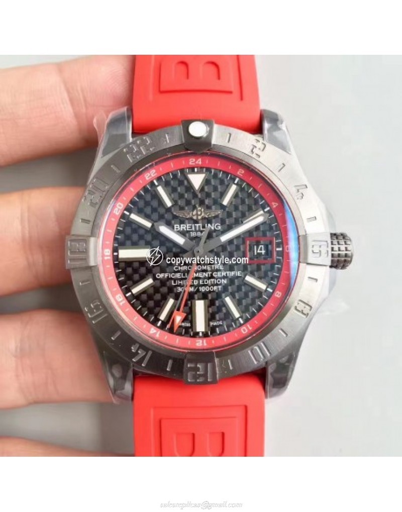 Breitling Avenger II GMT A3239011/BC35/433X/A20BA.1 GF Stainless Steel Carbon Fiber Breitling Avenger II GMT A3239011/BC35/433X/A20BA.1 GF Stainless Steel Carbon Fiber