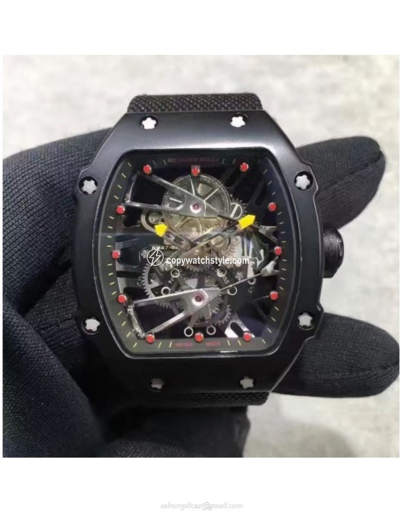 Richard Mille RM27-02 PVD Black & Skeleton Richard Mille RM27-02 PVD Black & Skeleton