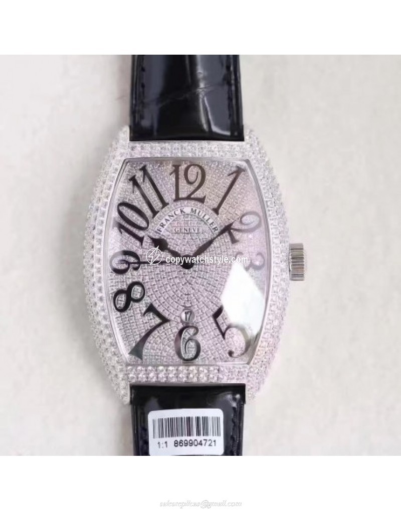 Franck Muller 7880 SC DT ZX Stainless Steel & Diamonds Diamond Franck Muller 7880 SC DT ZX Stainless Steel & Diamonds Diamond