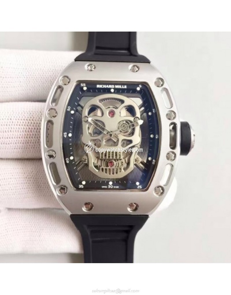 Richard Mille RM052 SF Titanium Skull & Black Richard Mille RM052 SF Titanium Skull & Black