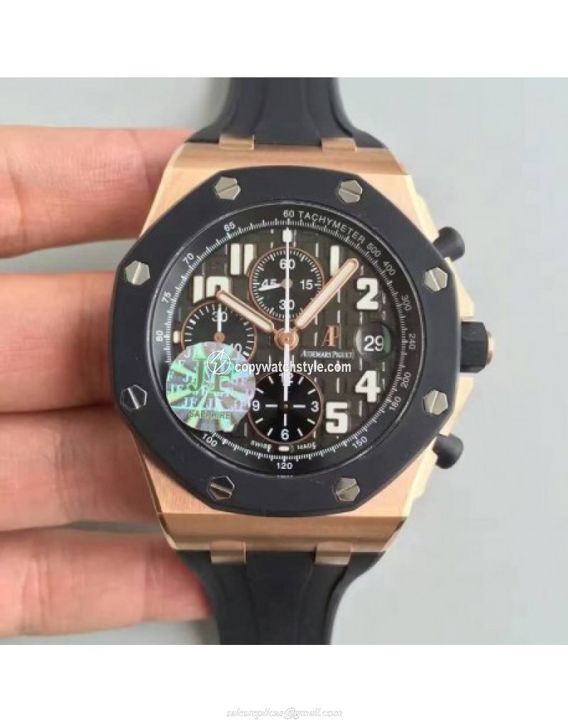 Audemars Piguet Royal Oak Offshore 25940O.OO.D002CA.01 JF V5 Rose Gold & Ceramic Grey Audemars Piguet Royal Oak Offshore 25940O.OO.D002CA.01 JF V5 Rose Gold & Ceramic Grey