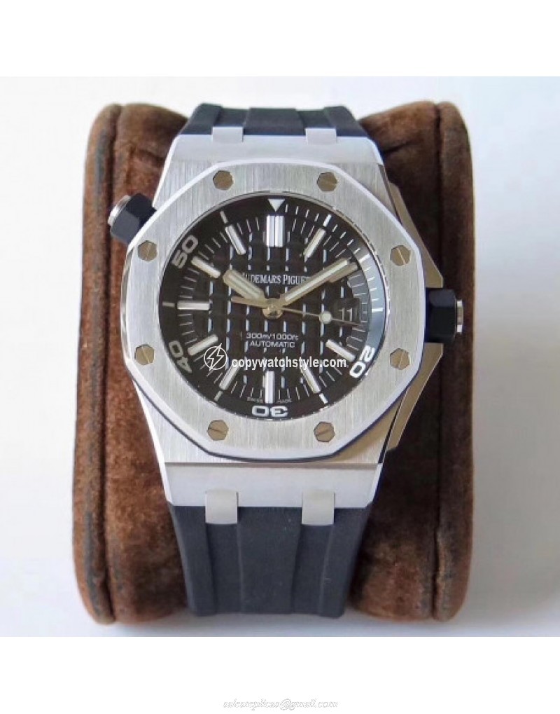 Audemars Piguet Royal Oak Offshore Diver 15710ST.OO.A002CA.01 JF V9 Stainless Steel Black Audemars Piguet Royal Oak Offshore Diver 15710ST.OO.A002CA.01 JF V9 Stainless Steel Black