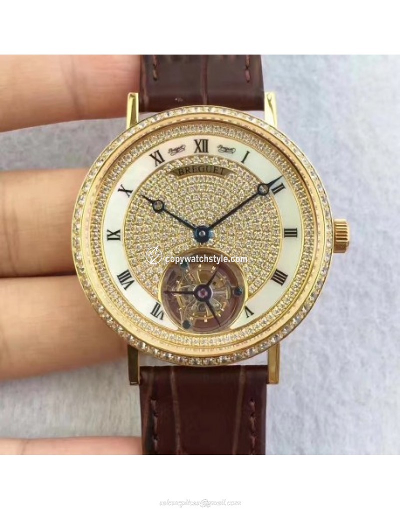 Breguet Classique Tourbillon BG Yellow Gold & Diamonds Diamond Breguet Classique Tourbillon BG Yellow Gold & Diamonds Diamond