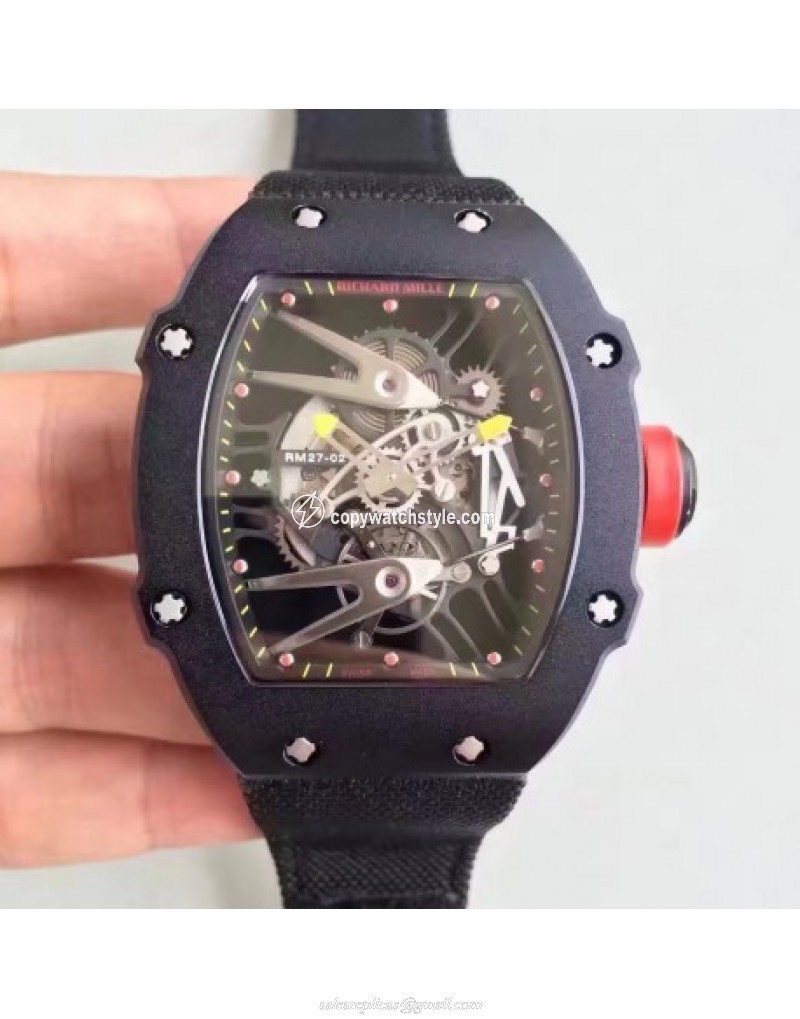 Richard Mille RM27-02 Black Ceramic Black & Skeleton 