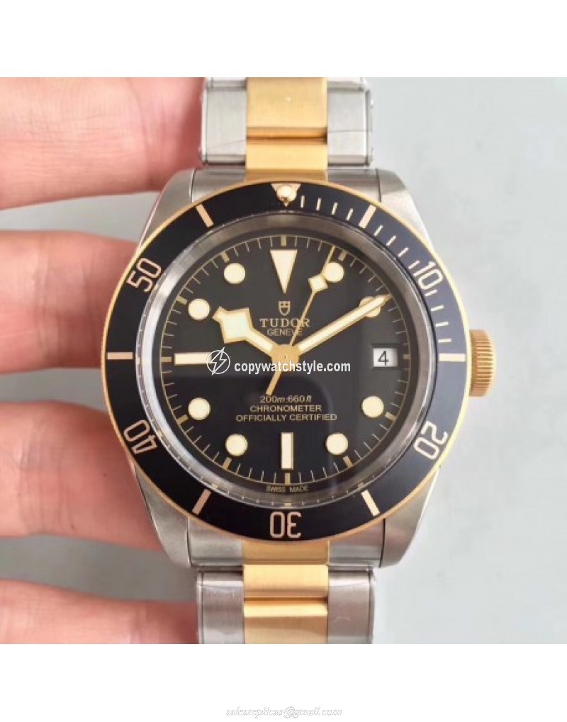 Tudor Heritage Black Bay S&G M79733N-0002 ZF Stainless Steel & Rose Gold Black Tudor Heritage Black Bay S&G M79733N-0002 ZF Stainless Steel & Rose Gold Black
