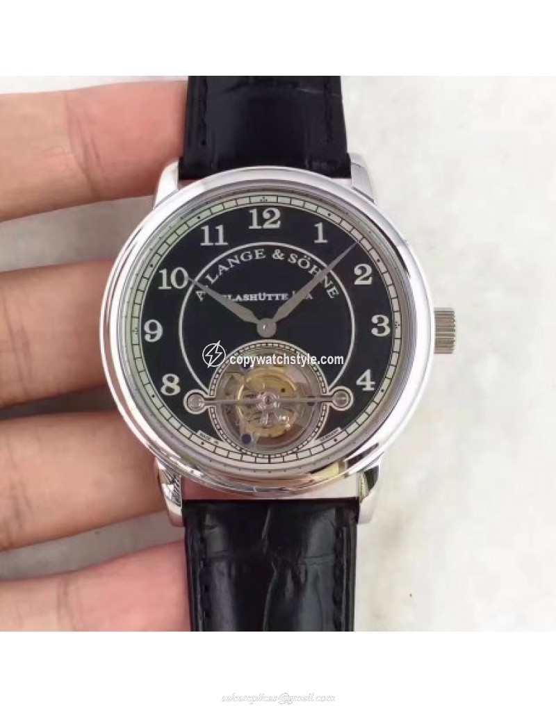 A. Lange & Sohne 1815 Tourbillon 730.032 LH Stainless Steel Black A. Lange & Sohne 1815 Tourbillon 730.032 LH Stainless Steel Black